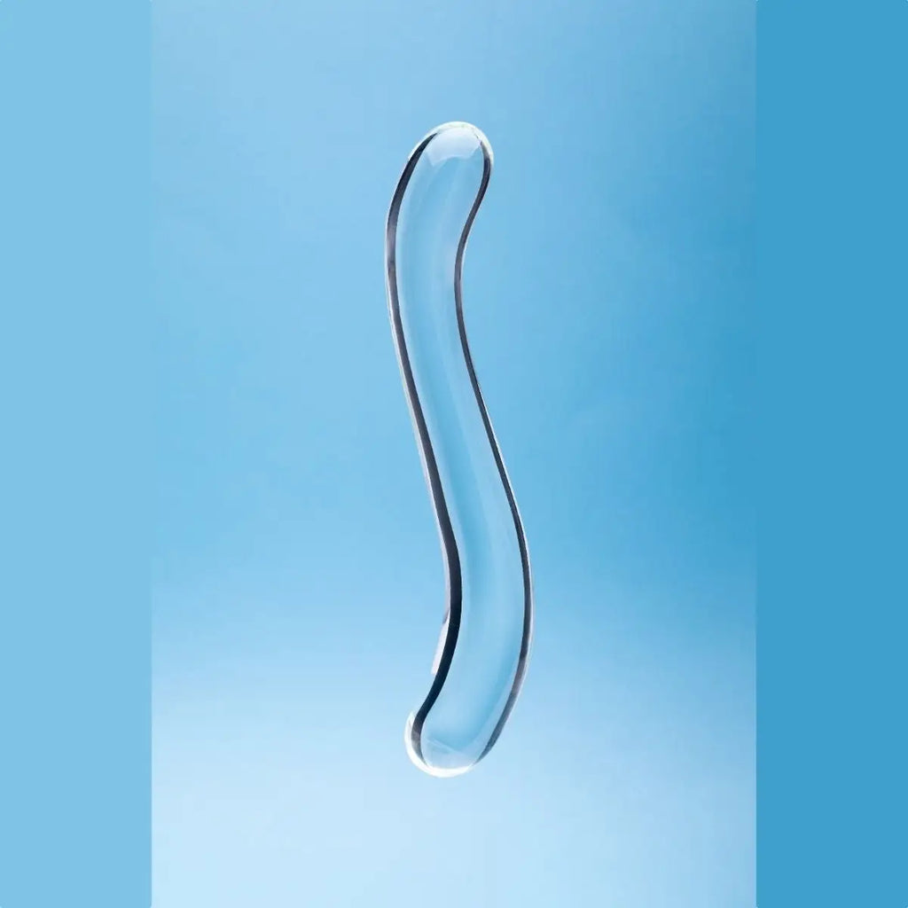Clarity Celestial Curve Glass Dildo