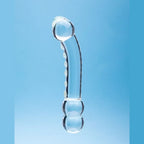 Clarity Celestial Ridge Glass Dildo