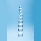 Clarity Elysian Pearls Glass Dildo