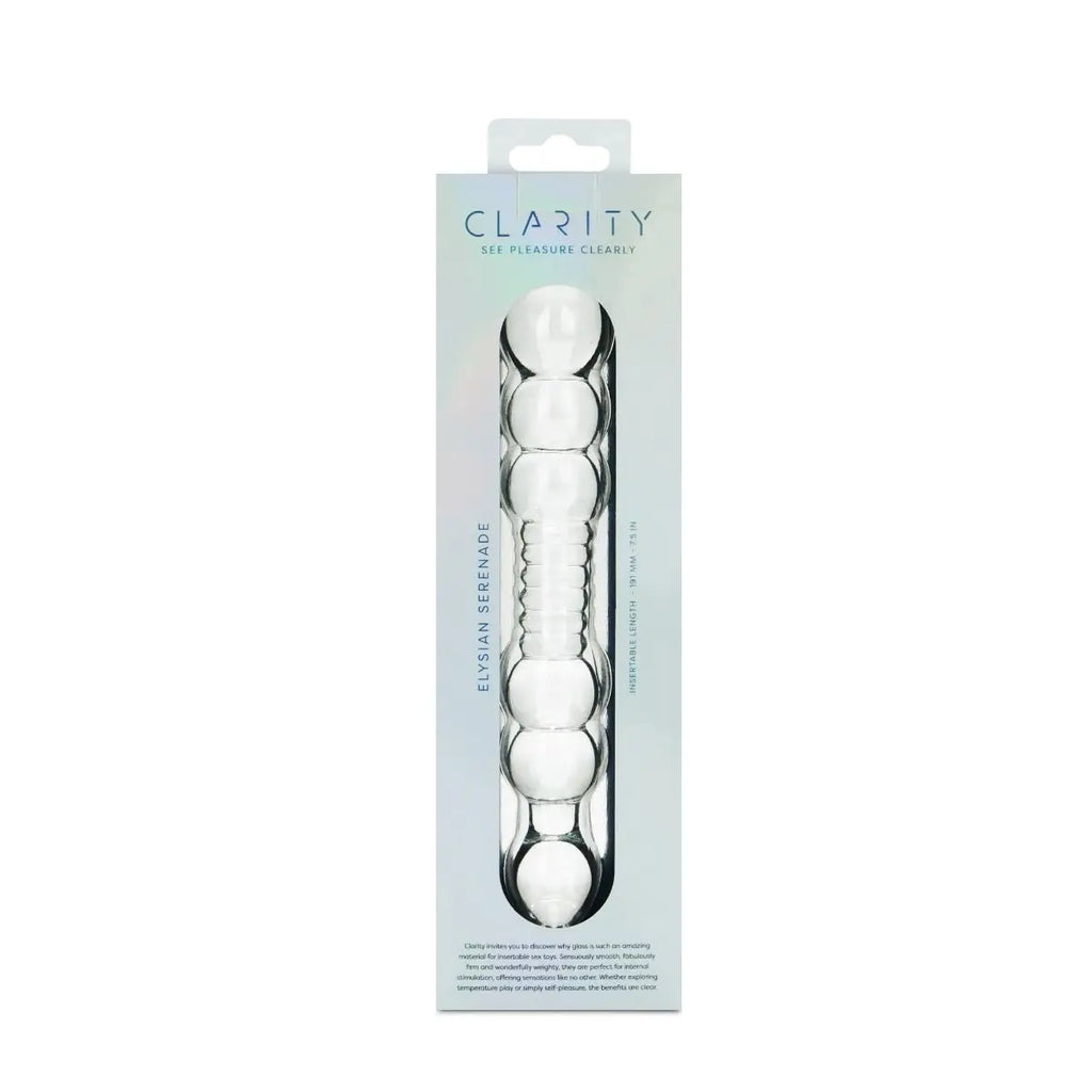 Clarity Elysian Serenade Glass Dildo