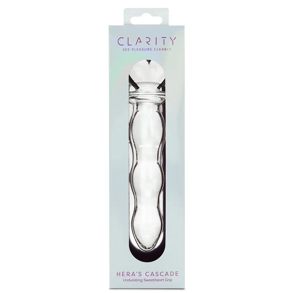 Clarity Hera’s Cascade Glass Dildo