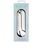 Clarity Hera’s Halo G-Spot Glass Dildo