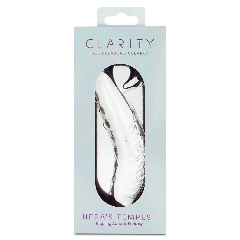 Clarity Hera’s Tempest Glass Dildo