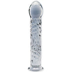Clarity Seraphic Ripple Glass Dildo