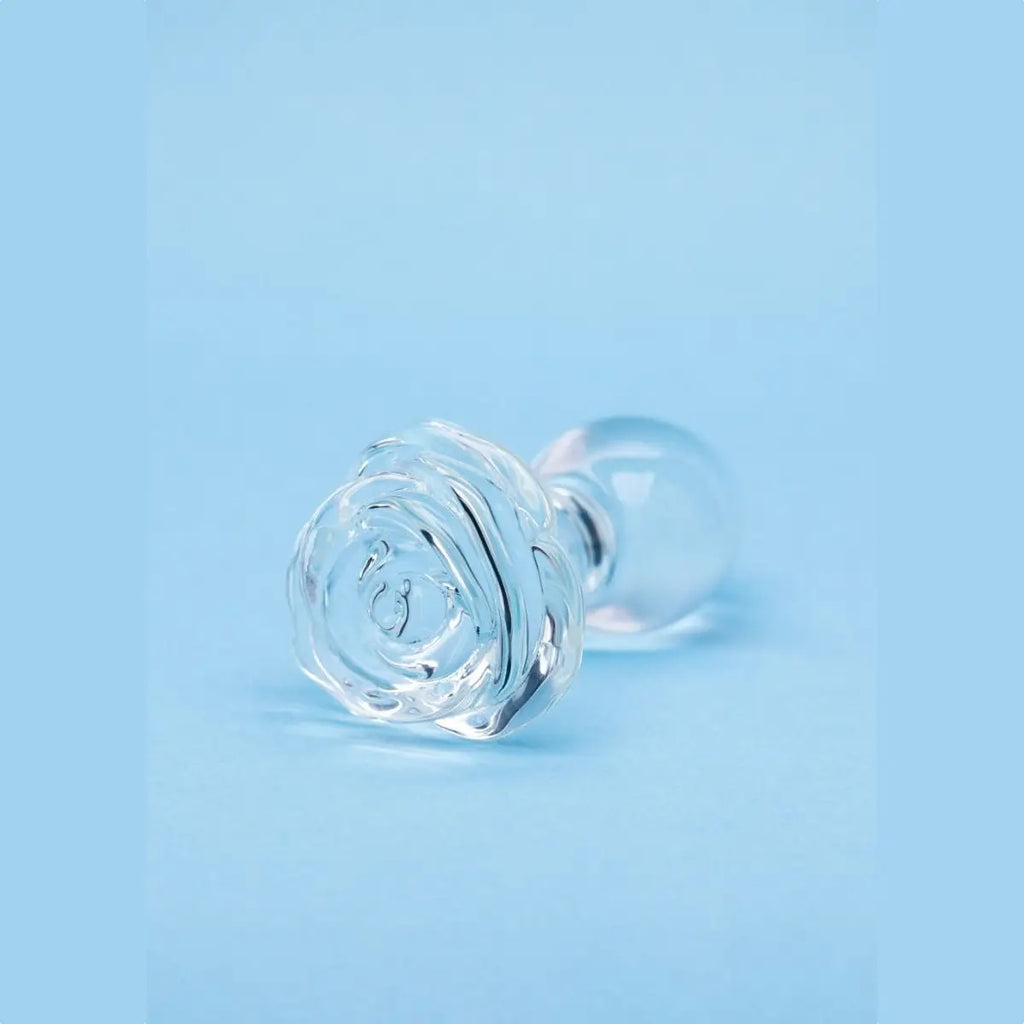 Clarity Utopian Bloom Glass Plug