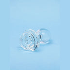 Clarity Utopian Bloom Glass Plug