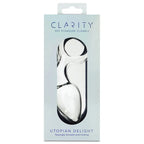 Clarity Utopian Delight Glass Plug