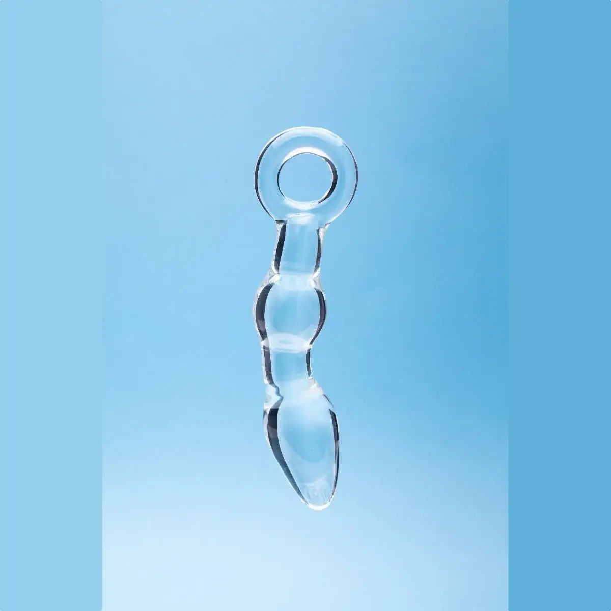 Clarity Utopian Mystique Glass Anal Dildo