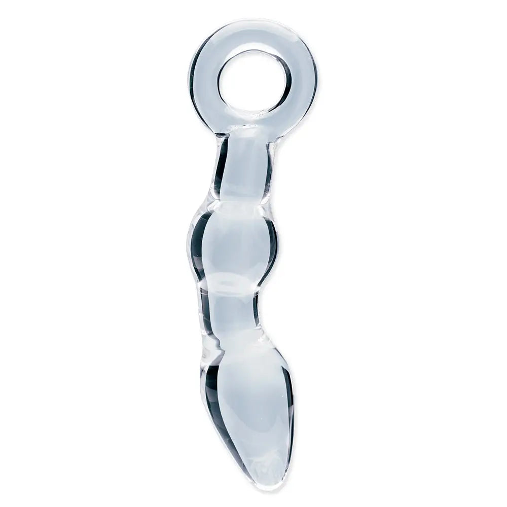 Clarity Utopian Mystique Glass Anal Dildo