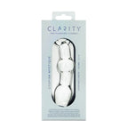Clarity Utopian Mystique Glass Anal Dildo