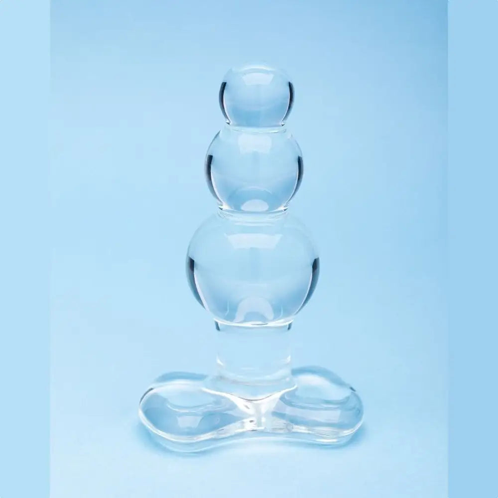 Clarity Utopian Reverie Beaded Glass Plug