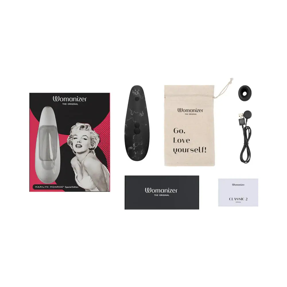 Classic 2 Marilyn Monroe™ Special Edition Contact - Free Pleasure Air Clitoral Stimulator - Vibrator