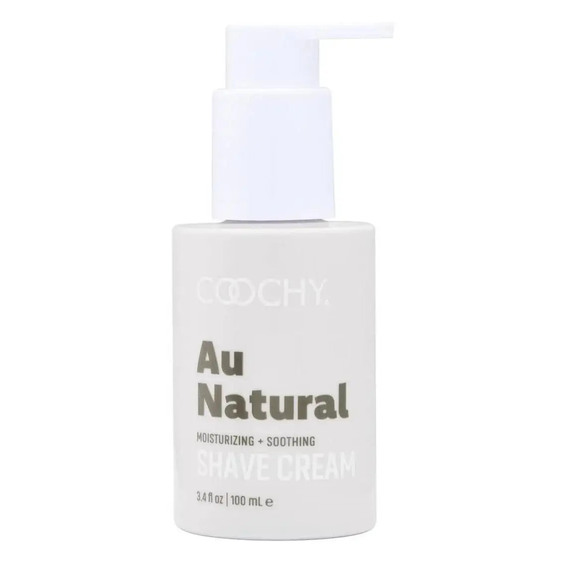 Classic Brands Coochy Au Natural Fragrance-Free Moisturizing Shave Cream 3.4 fl. oz.