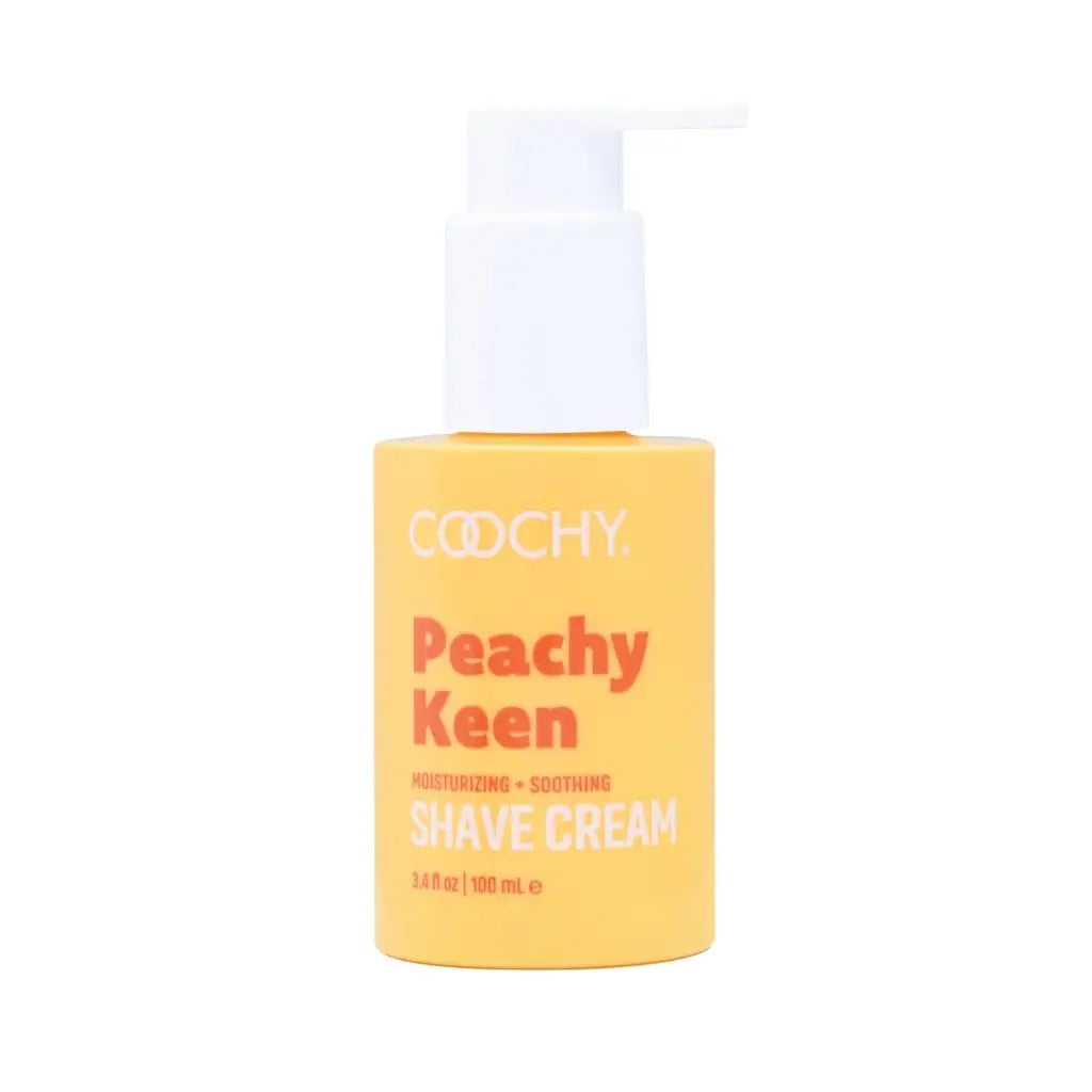 Classic Brands COOCHY Peachy Keen Moisturizing Shave Cream 3.4 fl. oz.