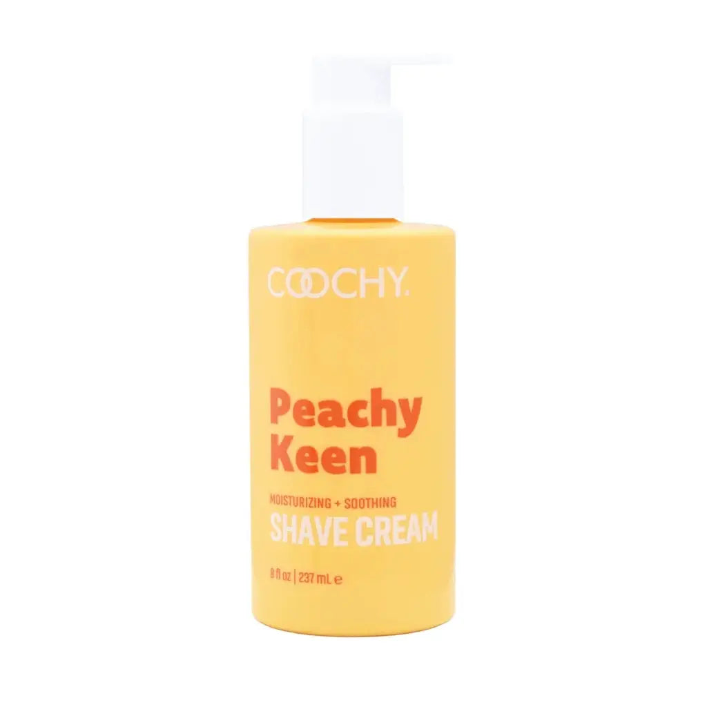 Classic Brands COOCHY Peachy Keen Moisturizing Shave Cream 8 fl. oz.