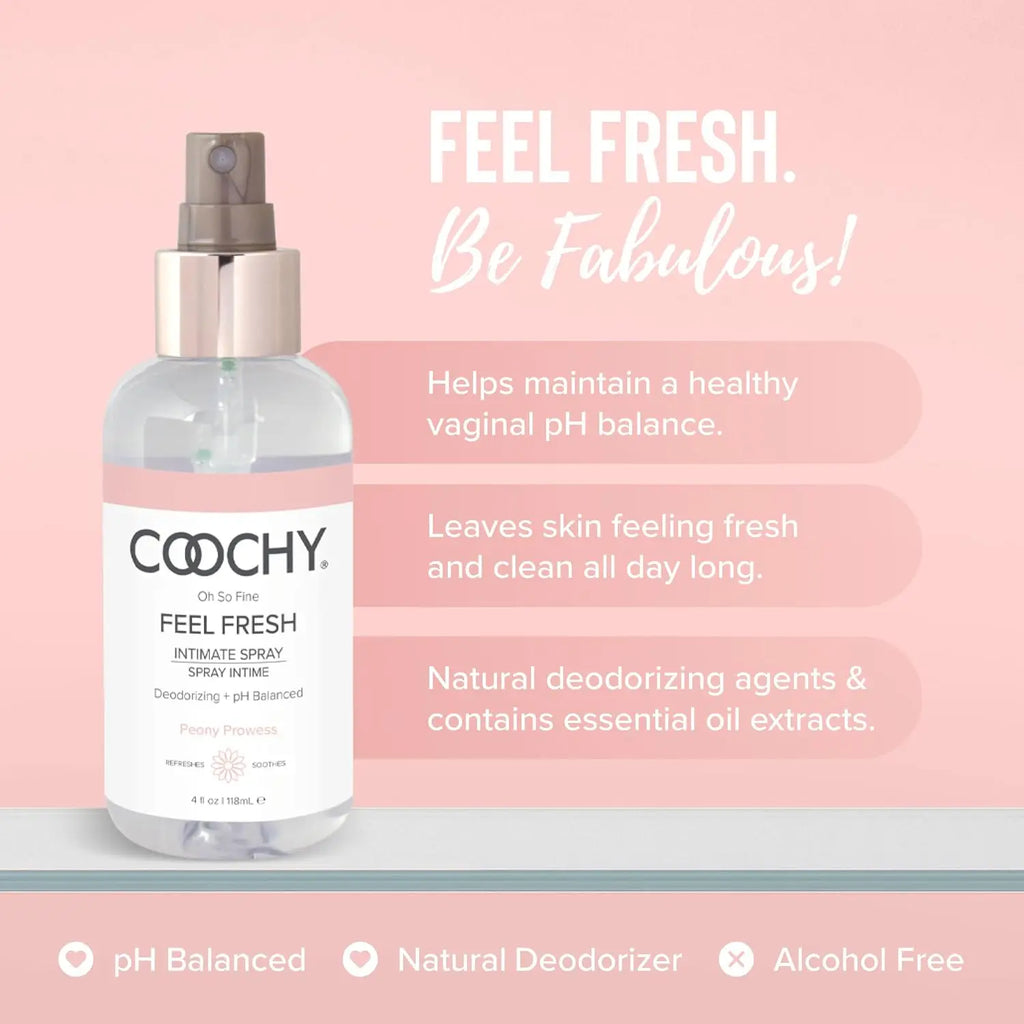 Classic Brands Coochy Peony Prowess Intimate Feminine Spray - pH Balancing