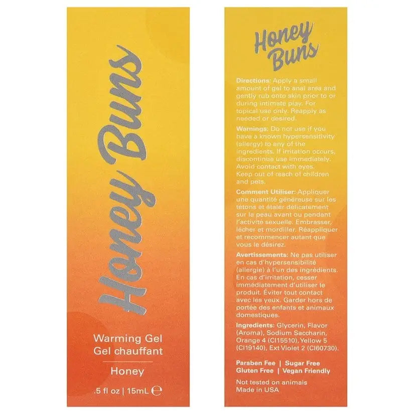 Jelique Honey Buns Honey Flavored Warming Anal Gel - Rolik®