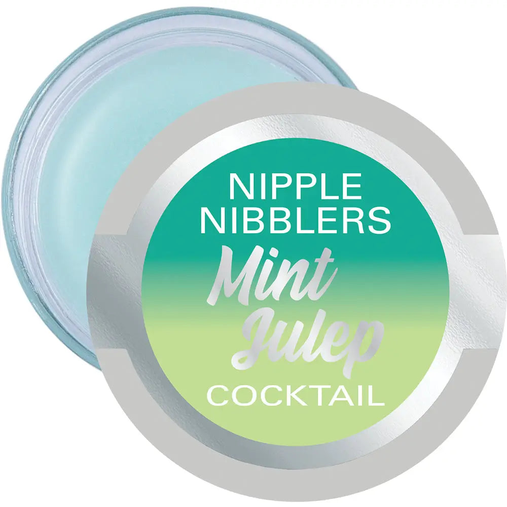 Classic Brands Jelique Nipple Nibblers Cocktail Pleasure Balm – Kissable Sugar-Free & Vegan Mint Julep