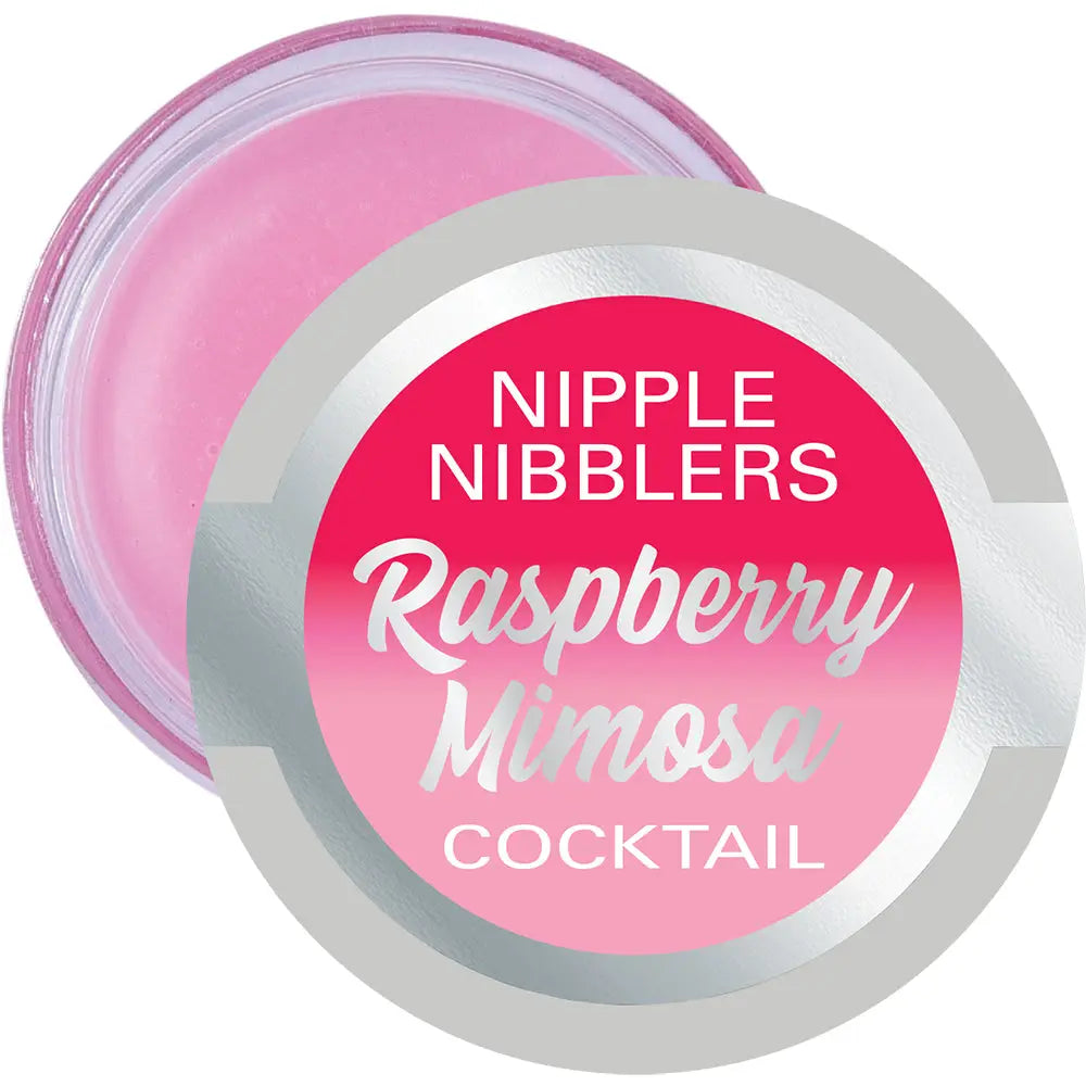 Classic Brands Jelique Nipple Nibblers Cocktail Pleasure Balm – Kissable Sugar-Free & Vegan Raspberry Mimosa