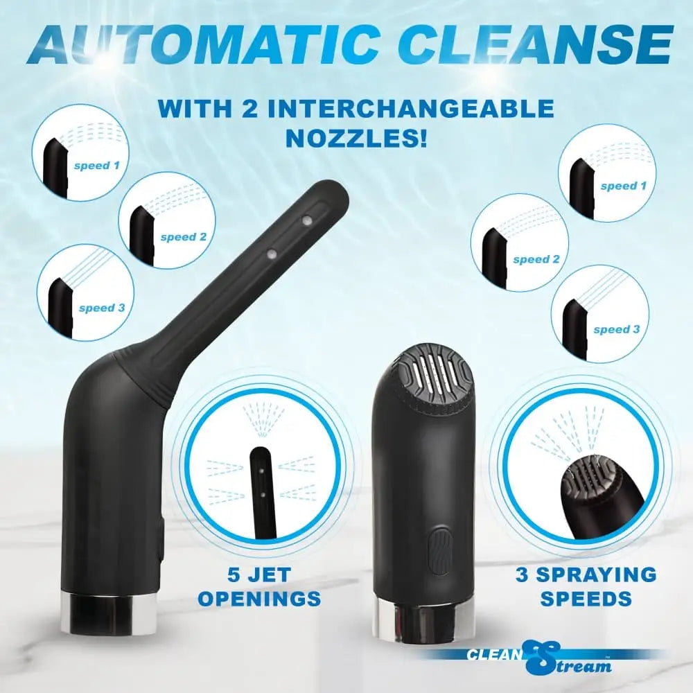 XR Brands® Clean Stream® Automatic Enema Set Rolik®