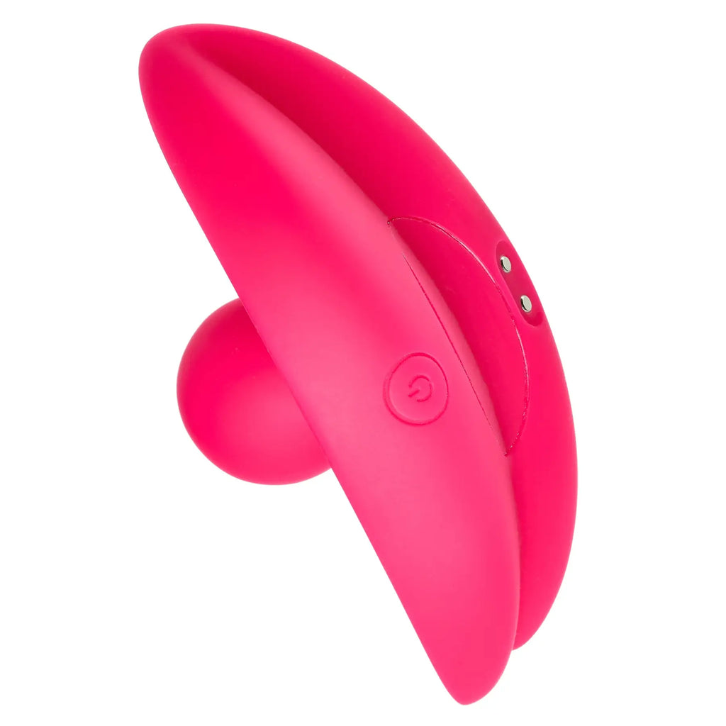 Cloud 9 Novelties™ Camel O Vibrator with Remote Hot Pink