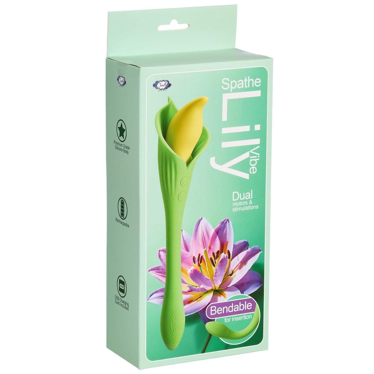 Cloud 9 Spathe Lily Bendable Vibrator - Rolik®