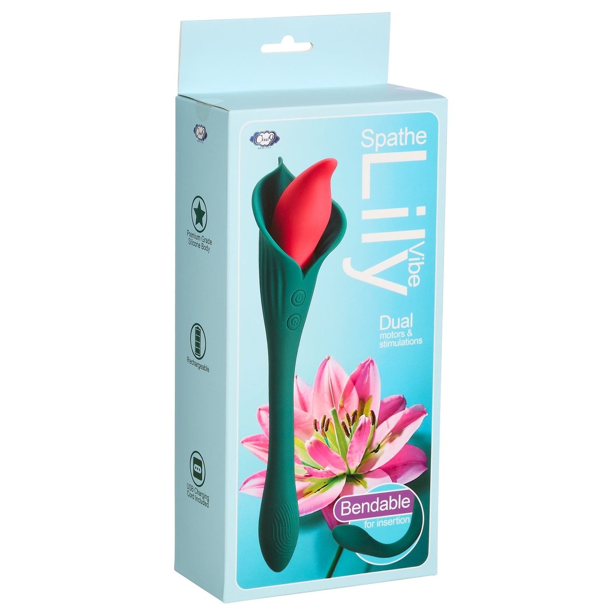 Cloud 9 Spathe Lily Bendable Vibrator - Rolik®