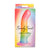 Curve Toys Simply Sweet Ribbed Rainbow Silicone Dildo - Rolik®