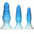 Curve Toys Simply Sweet Silicone Butt Plug Set Blue - Rolik®
