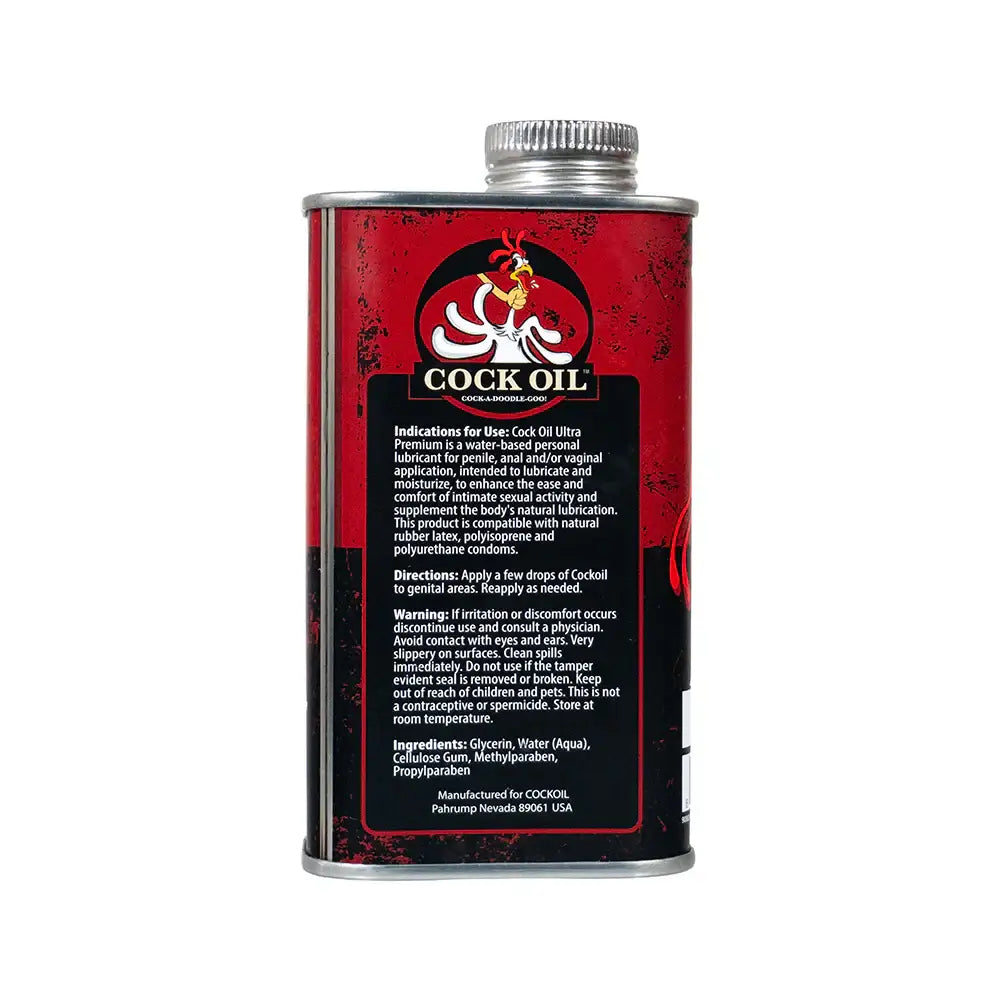 Cock Oil Ultra Premium Water-Based Lubricant