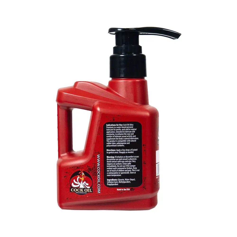 Cock Oil Ultra Premium Water-Based Lubricant