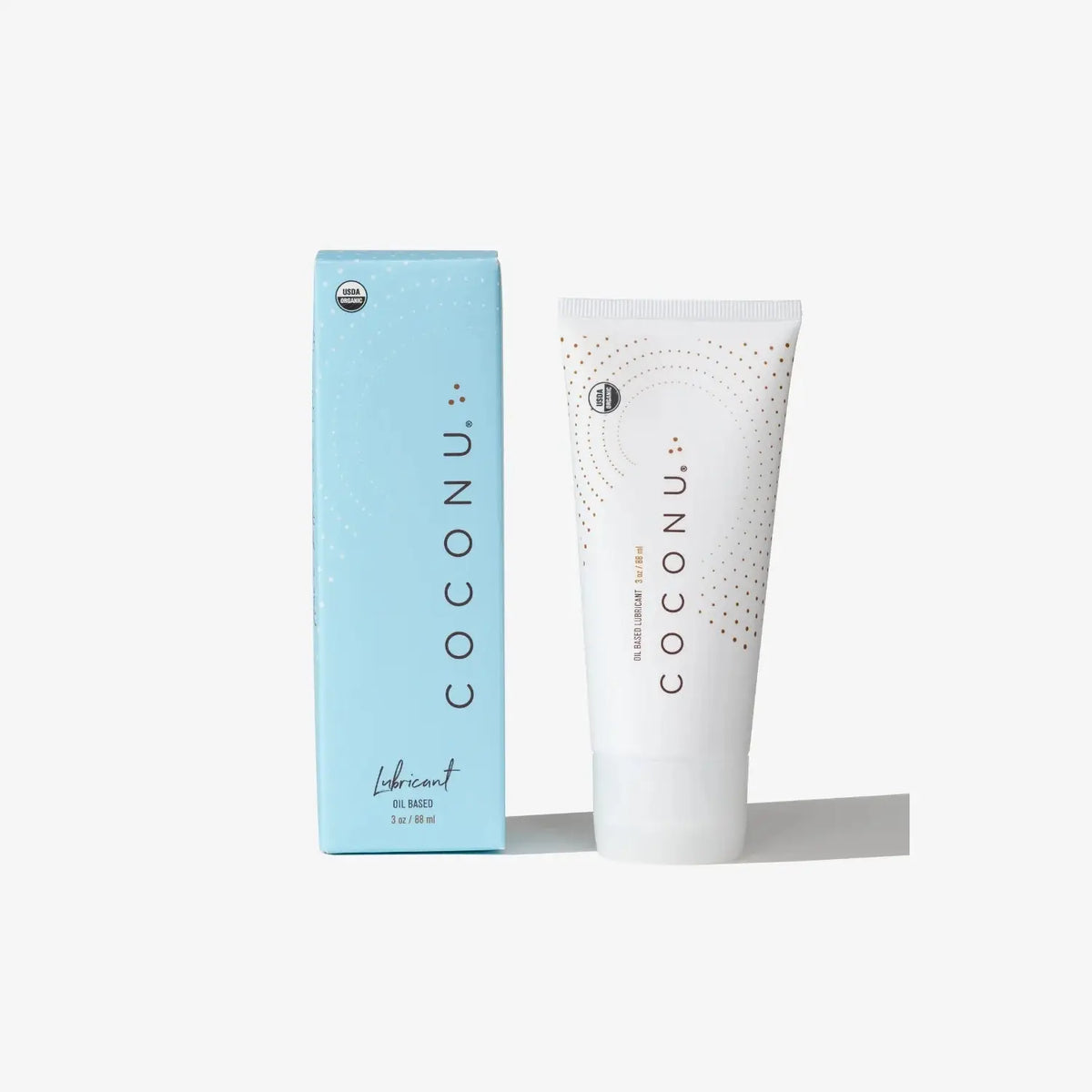 Coconu® Coconu Oil-Based Organic Lubricant - USDA Certified & Edible 3.4 fl. oz.