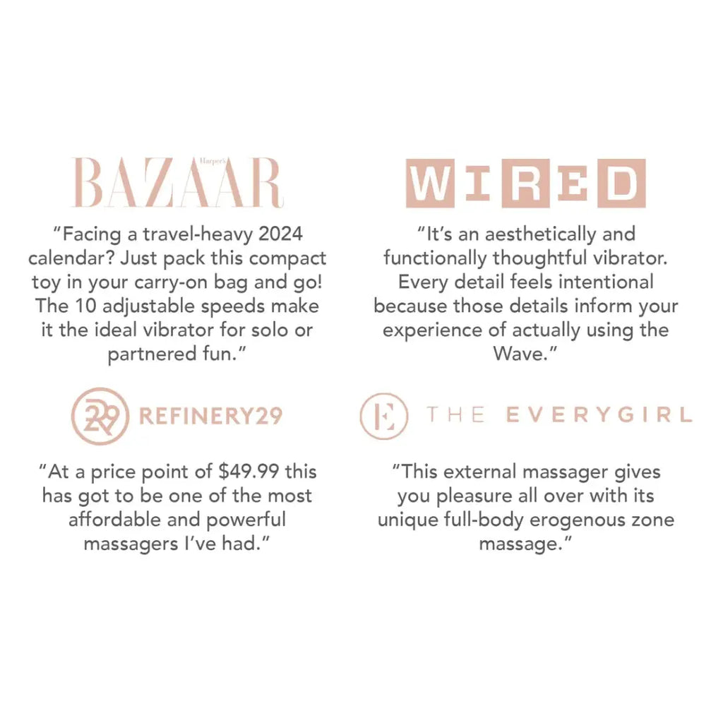 Coconu® Wave Personal Massager - Vibrator