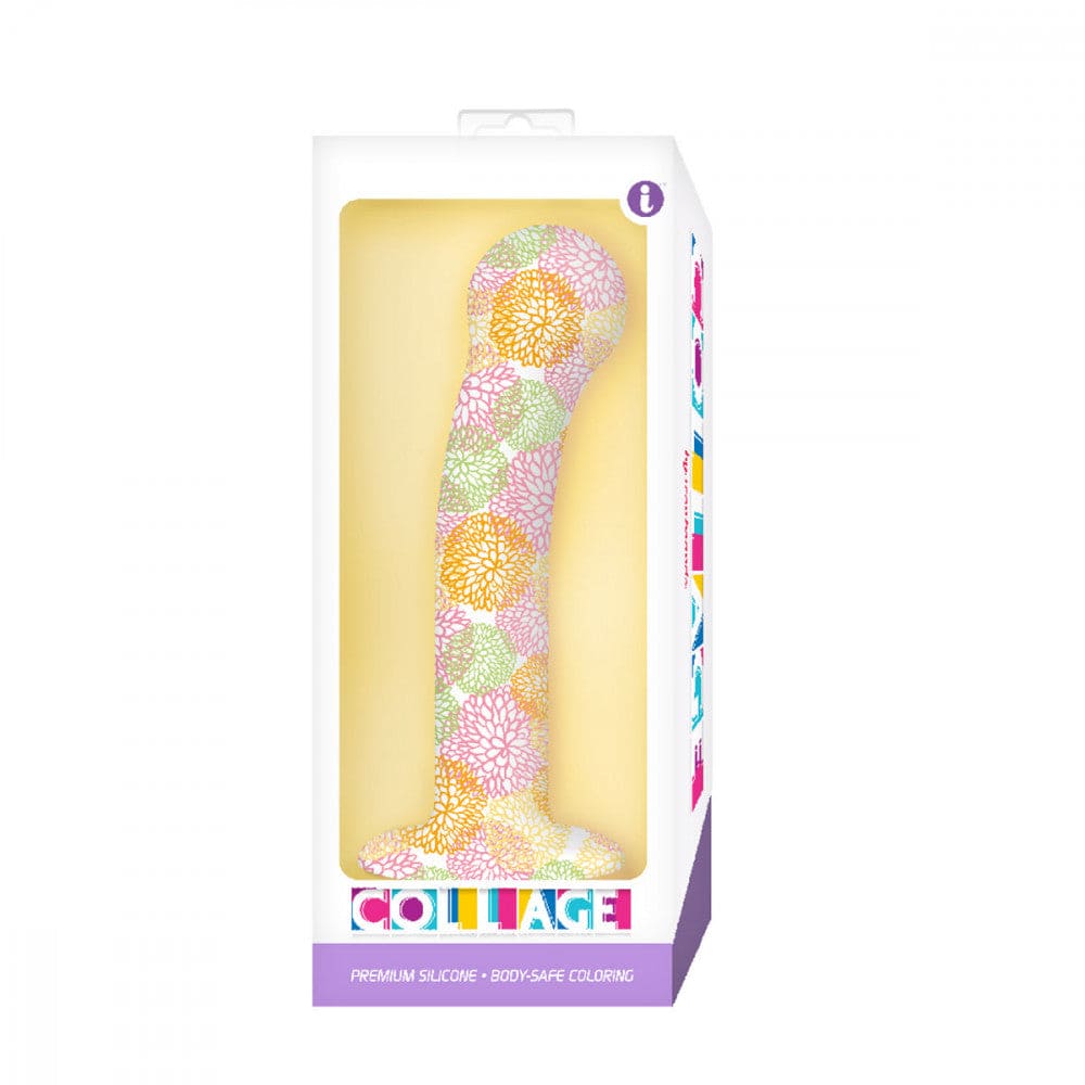 Collage Catch the Bouquet G Spot Silicone Dildo - Rolik®