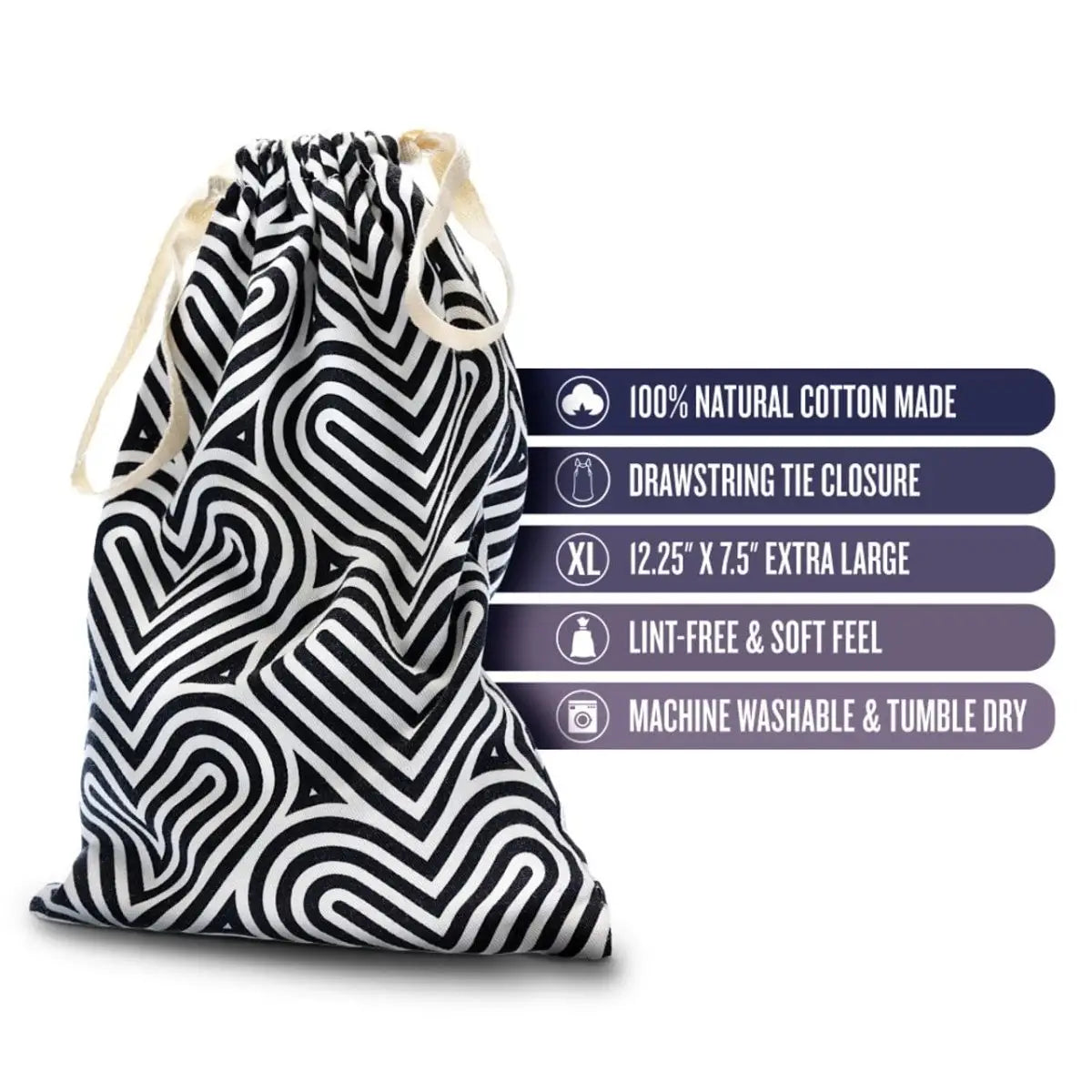 The Collection Bomba Cotton Toy Storage Bag - Rolik®