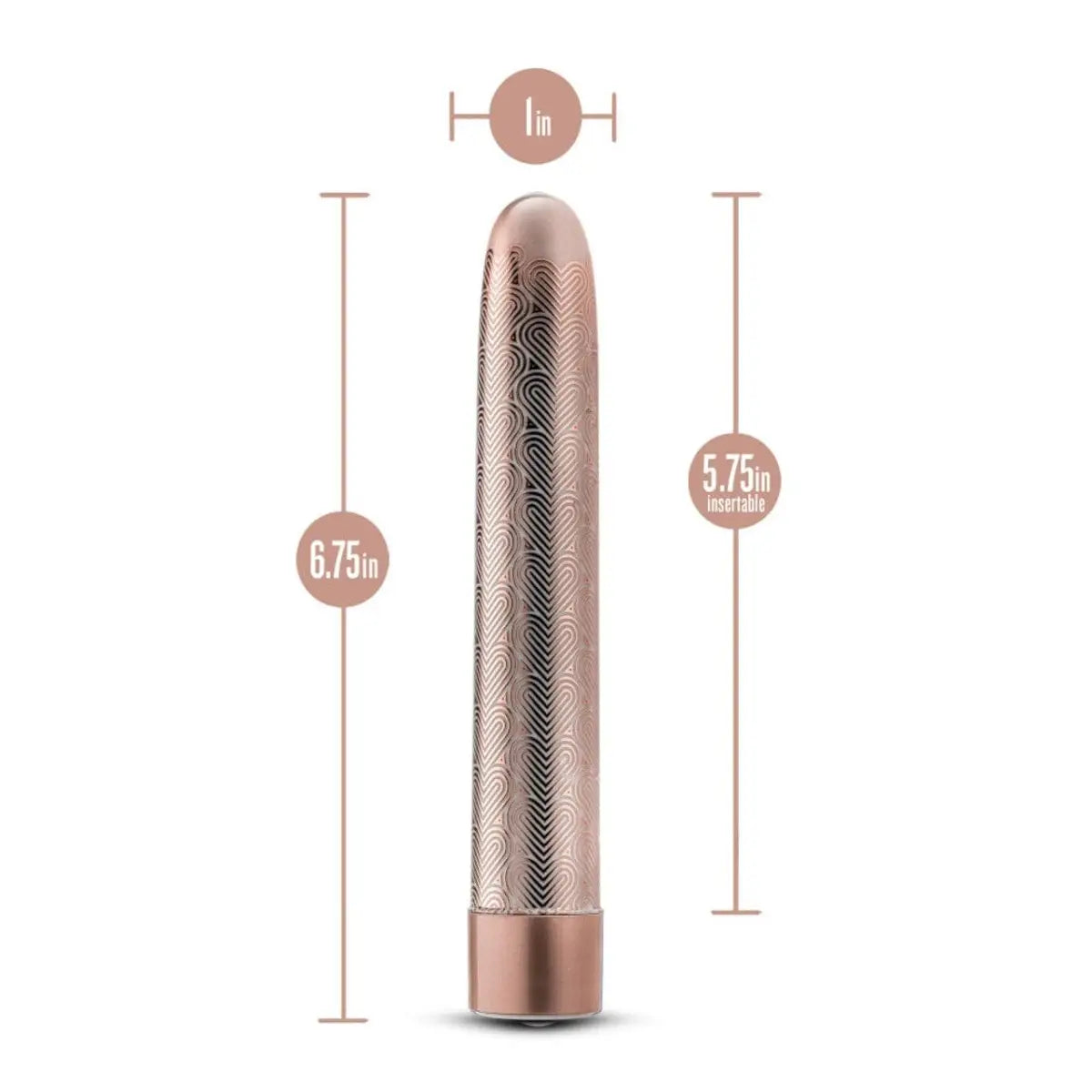 The Collection Lattice 7" Rechargeable Vibrator - Rolik®