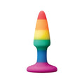 Colours Pleasure Plug - Mini / Rainbow - Butt