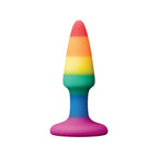 Colours Pleasure Plug - Mini / Rainbow - Butt