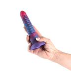Blue Colours Stacked 6’’ Silicone Dildo