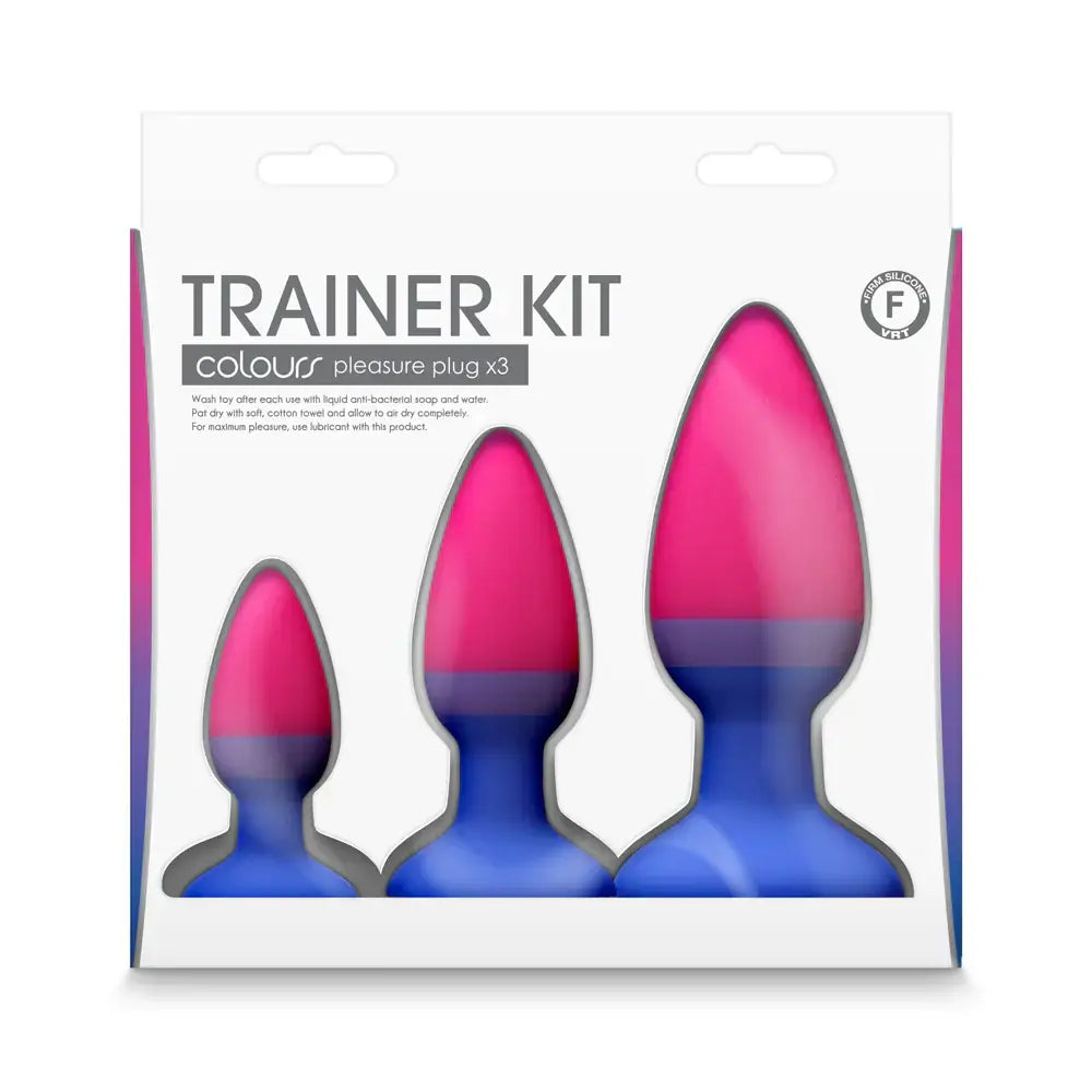 Colours Trainer Kit - Rainbow - Butt Plug
