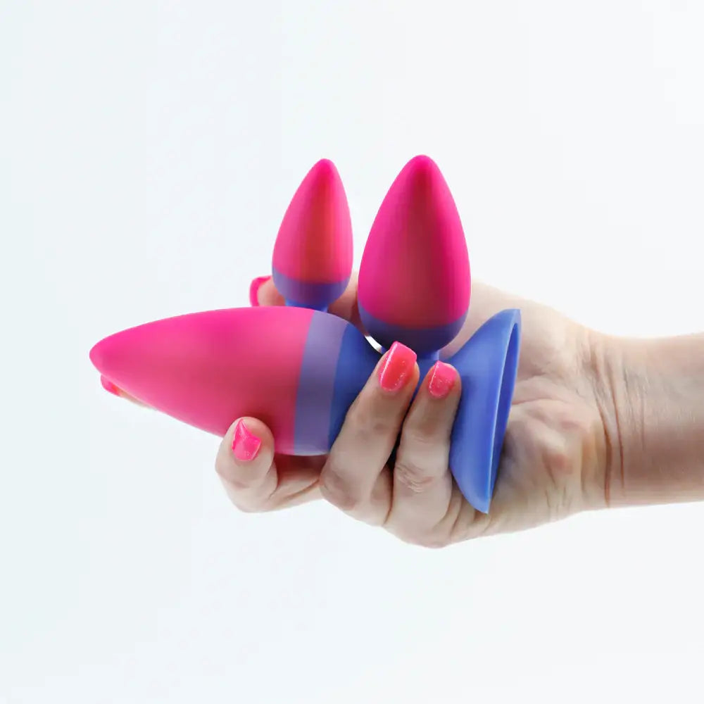 Colours Trainer Kit - Rainbow - Butt Plug