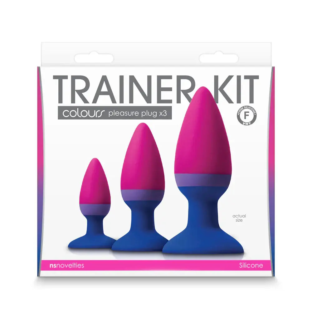 Colours Trainer Kit - Rainbow - Butt Plug