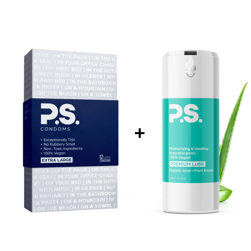 XL Condoms & Lube Bundle of Joy