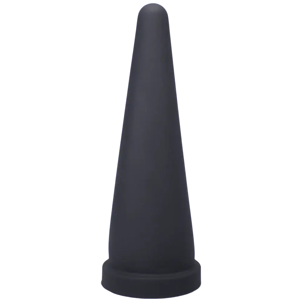 Cone Dildo Black / Large