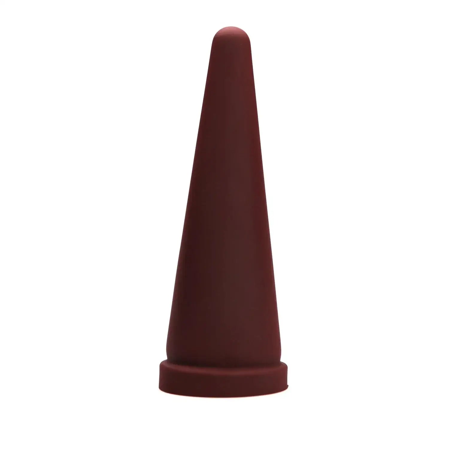 Cone Dildo Burgundy / Large
