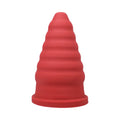 Cone Ripple Plug Red Butt