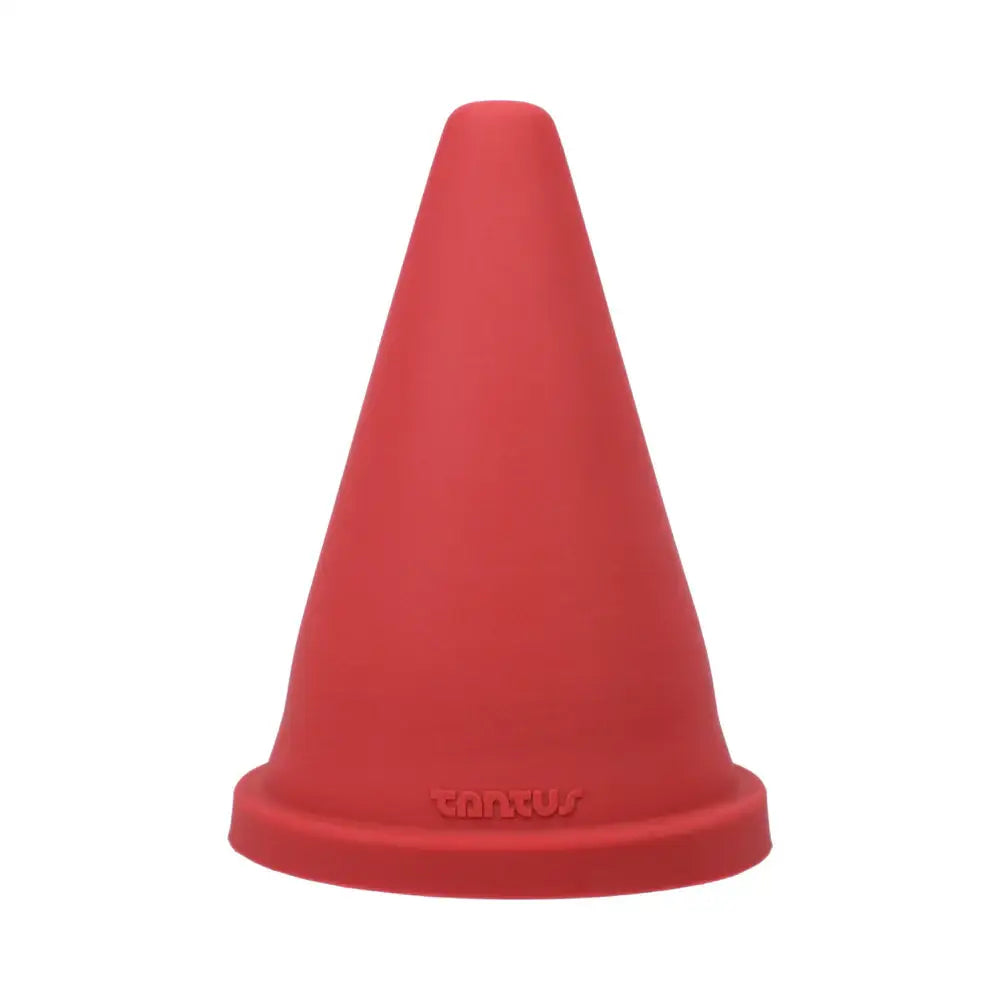 Cone Squat Dildo Red