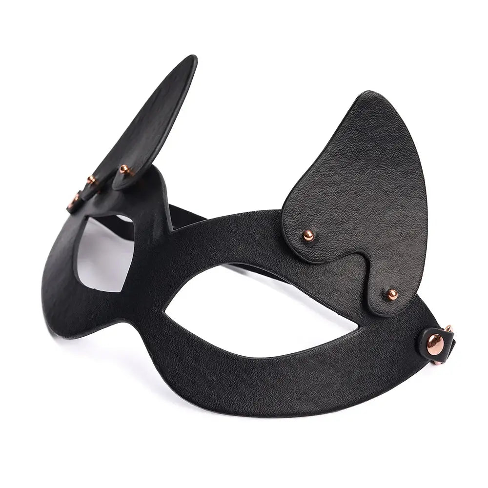 Black Feline Fatale Mask