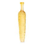 Yellow Cornstar 8’’ Glass Dildo