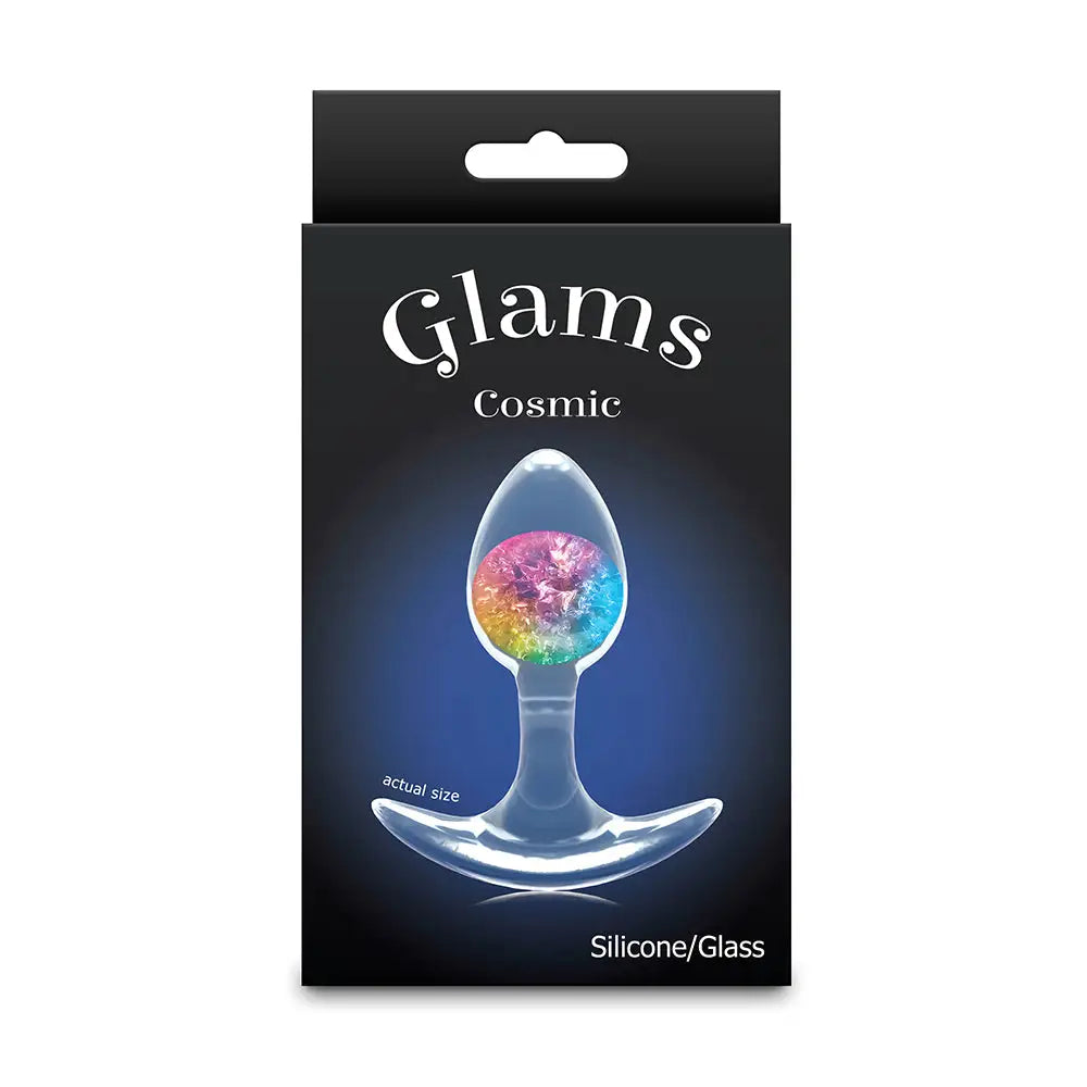 Cosmic Glams Silicone & Glass Plug
